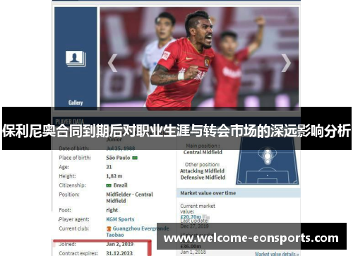 保利尼奥合同到期后对职业生涯与转会市场的深远影响分析